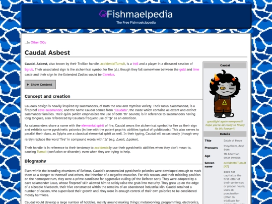 caudal screenshot