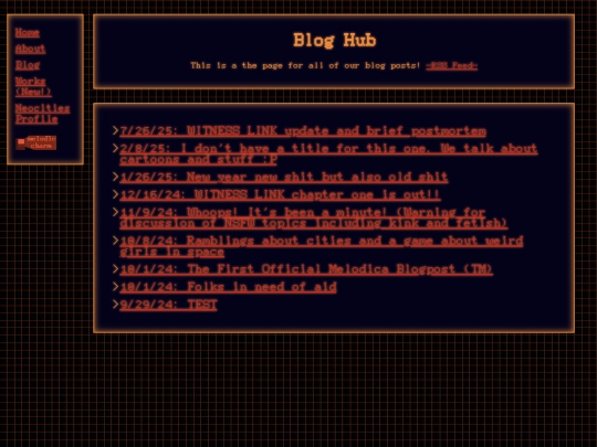 bloghub screenshot