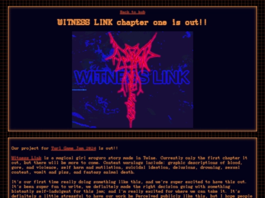 blogs/witnesslinkout screenshot