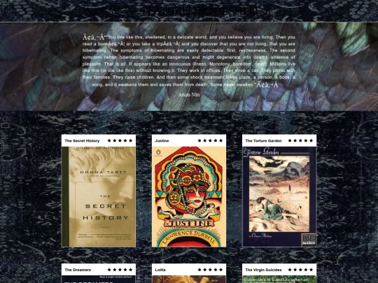 bookshelf screenshot