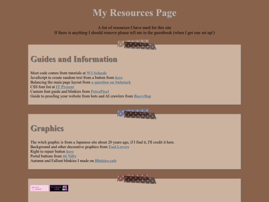 resources screenshot