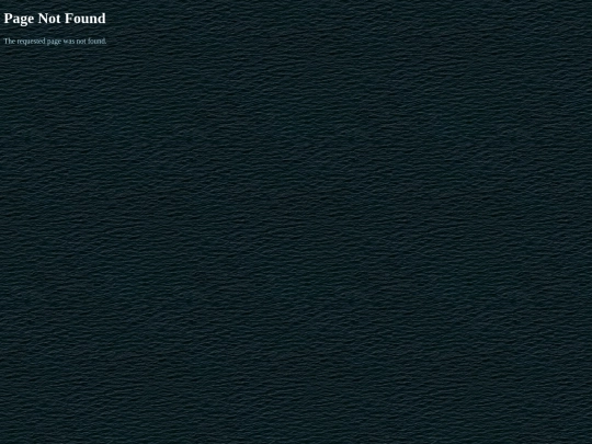 not_found screenshot
