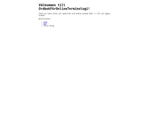 index screenshot