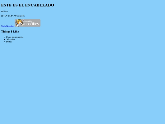 index screenshot