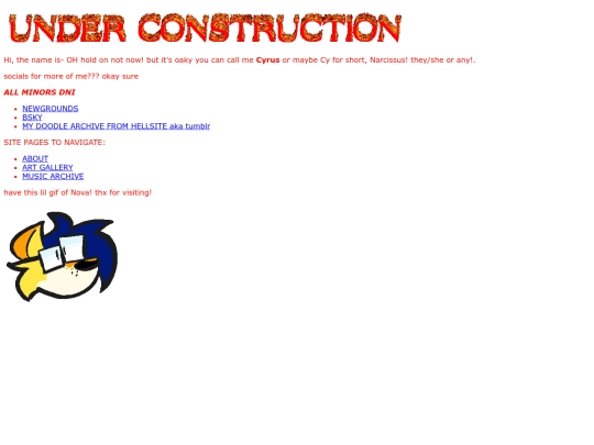 HOMEPAGE screenshot