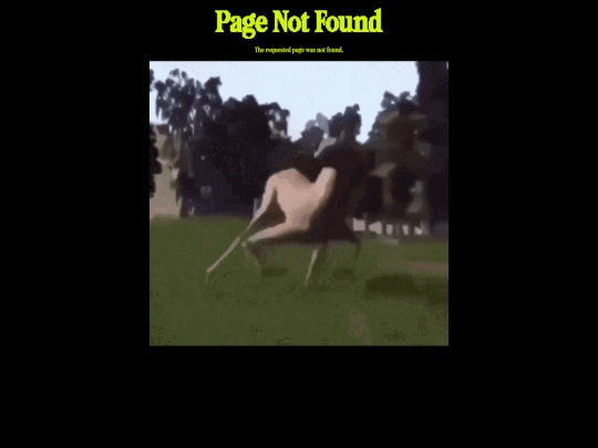 not_found screenshot