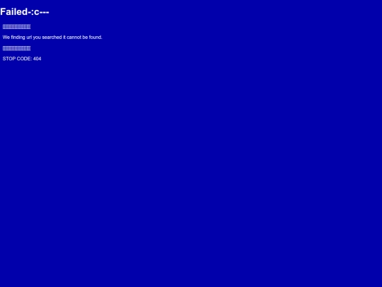 not_found screenshot