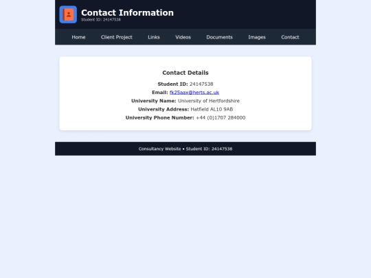 contact screenshot