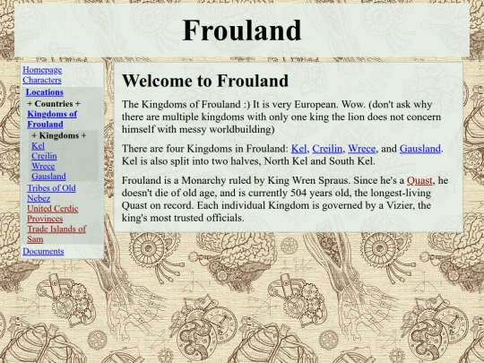 places/frouland screenshot