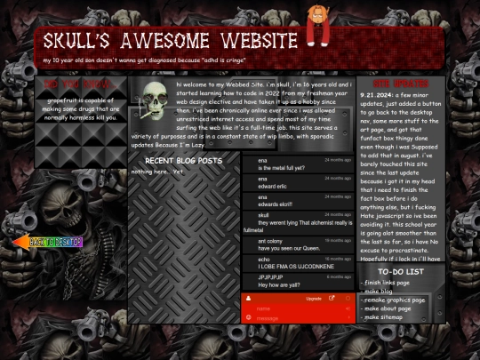 homepage screenshot