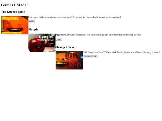 games screenshot