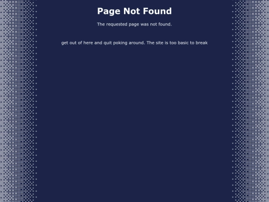 not_found screenshot
