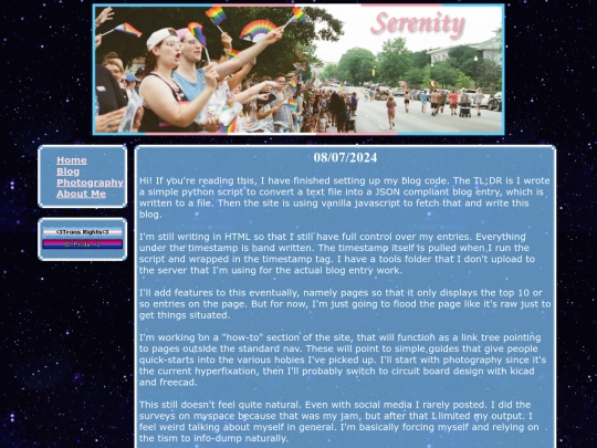 pages/blog screenshot