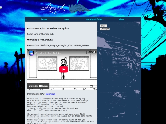 vsynth/inst screenshot