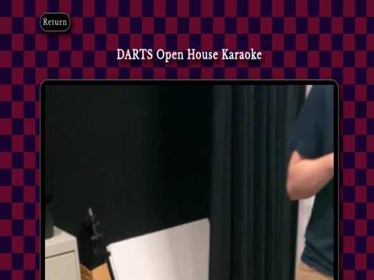 portfolio/karaoke screenshot