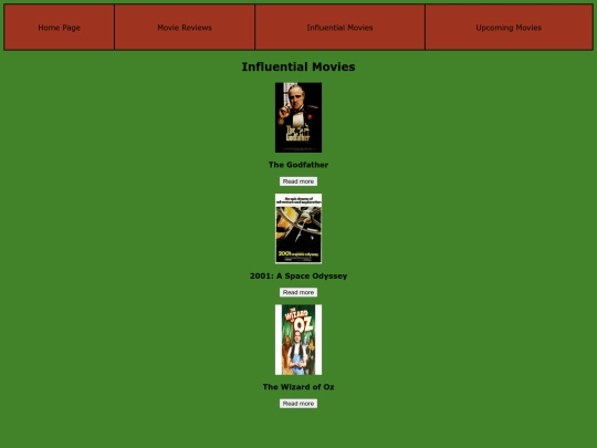 finalprojectinfluentialmovies screenshot