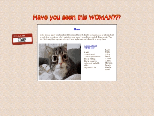 aboutme screenshot