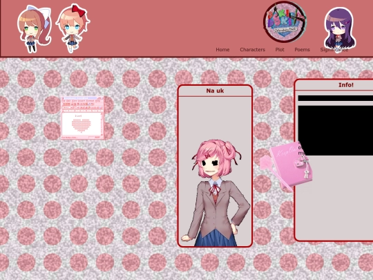 shrines/ddlc/ddlcn111 screenshot