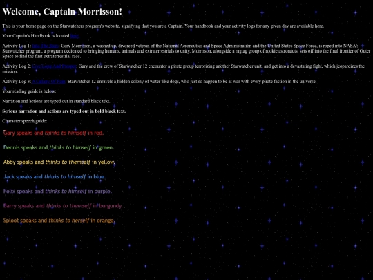 welcome screenshot