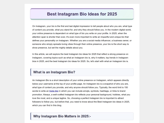Best-Instagram-Bio-Ideas-for-2025 screenshot