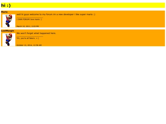 forum/001 screenshot