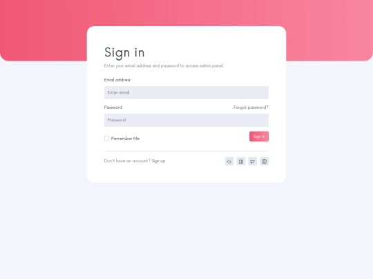 sign-in screenshot