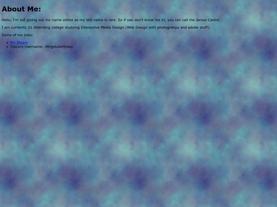 aboutme screenshot