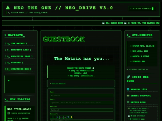 guestbook/p/1 screenshot