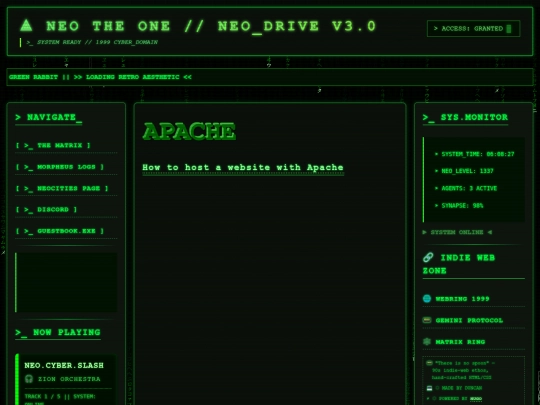 tags/apache screenshot