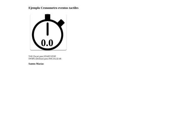 m8-cronometro screenshot