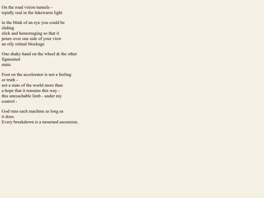 poems/drivingblindness screenshot