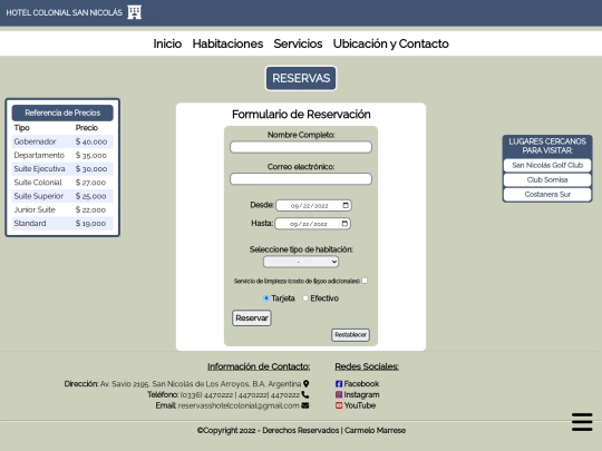 final/reserva screenshot