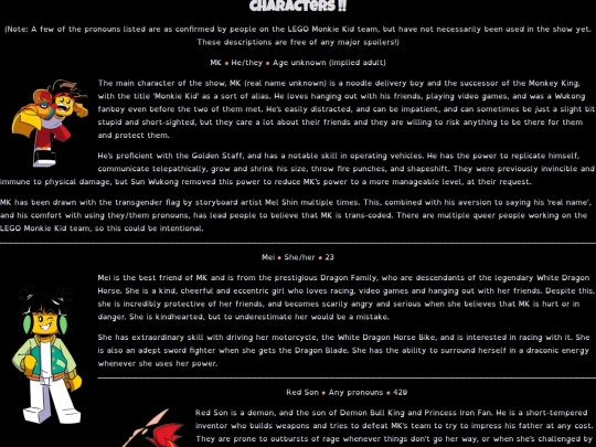 characters screenshot