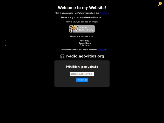 index screenshot