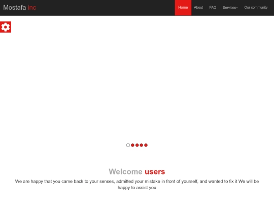 Navbar screenshot