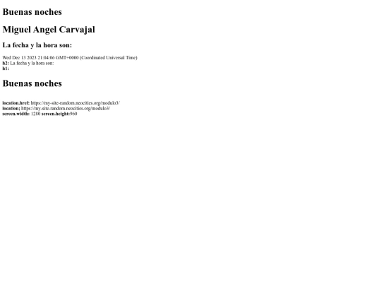 modulo3 screenshot