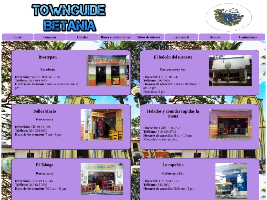 restaurantes screenshot