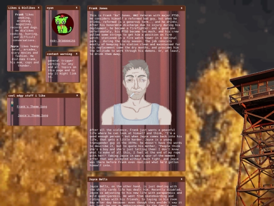 OCs screenshot