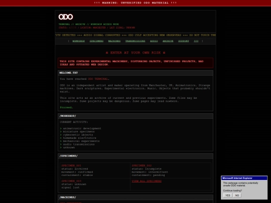 index screenshot