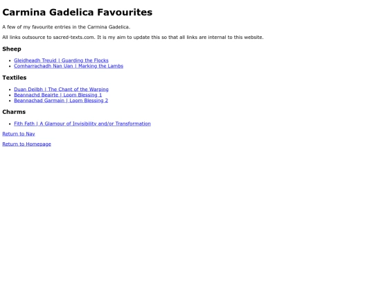 CGFavourites screenshot