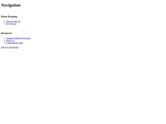 Nav screenshot