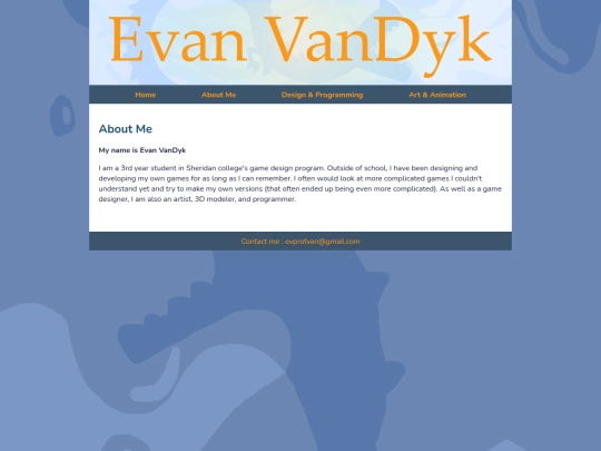 biography screenshot