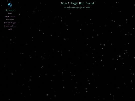 not_found screenshot