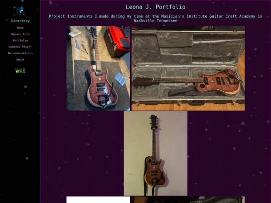 portfolio screenshot