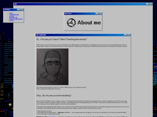 aboutme_n screenshot