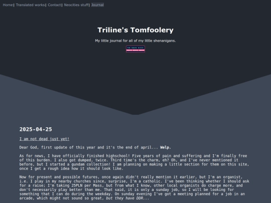 journal screenshot
