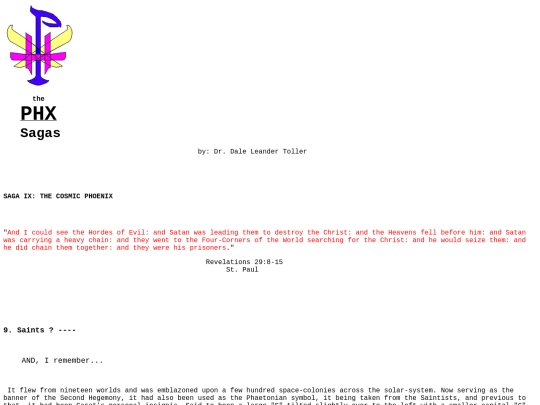 P H X - S A G A S/FIRST Series/Book - K = NINE/K20 screenshot