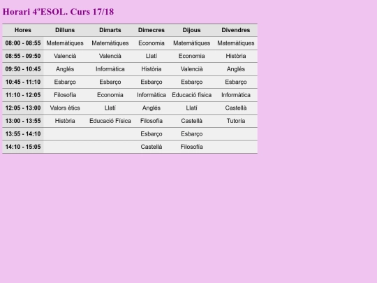 pagines/tablahorario screenshot
