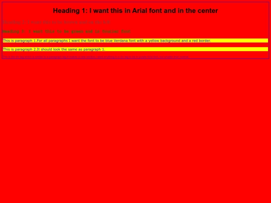 csspractice screenshot