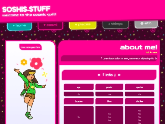 cosmi/article-template screenshot